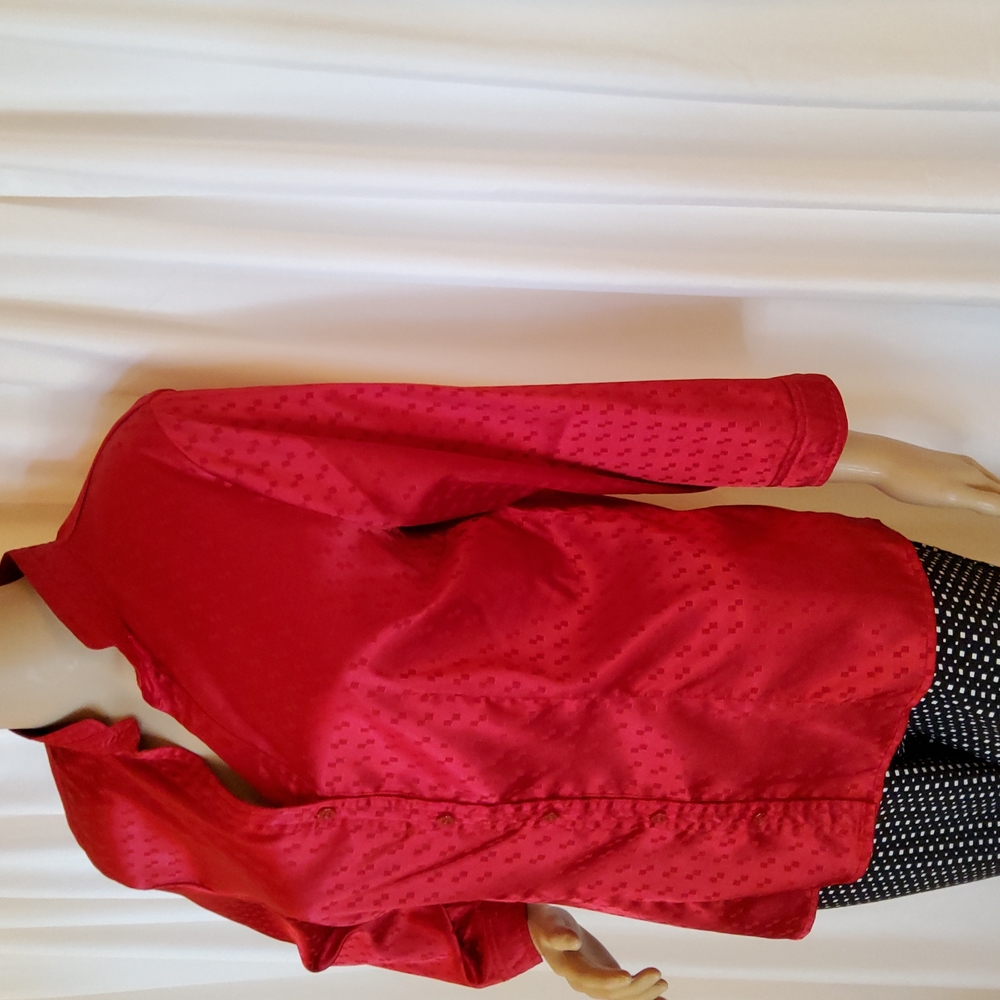 Button Front Blouse - Covington - Picture 5 of 13